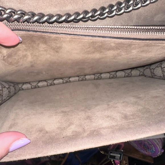 Authentic Gucci Large Dionysus Crystal Shoulder Bag with Embellishments - Picture 15 of 16